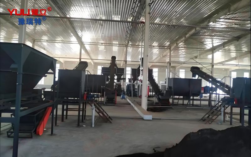 5000 ton granulation organic fertilizer production line