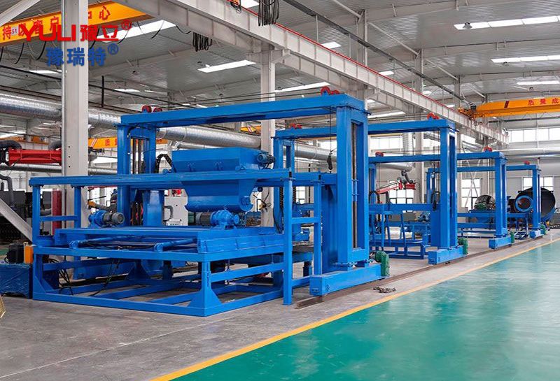 Fully automatic single-mode fecal leakage board production line equipment