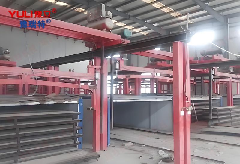 Semi automatic single-mode fecal leakage board production line