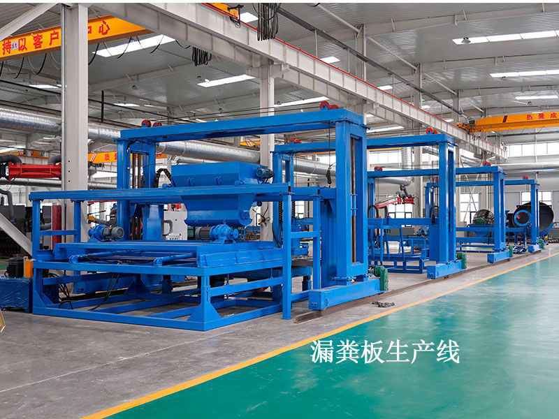 Leakage board production line